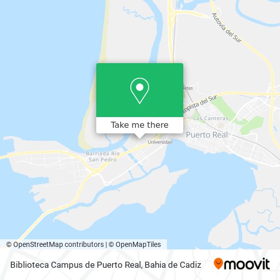 Biblioteca Campus de Puerto Real map