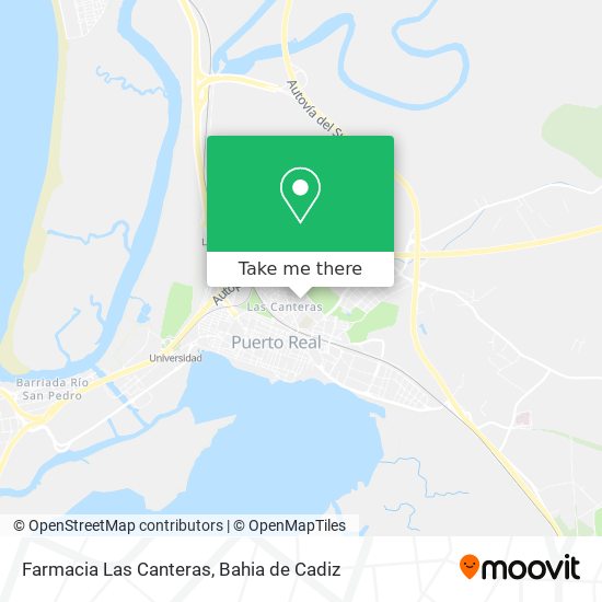 Farmacia Las Canteras map