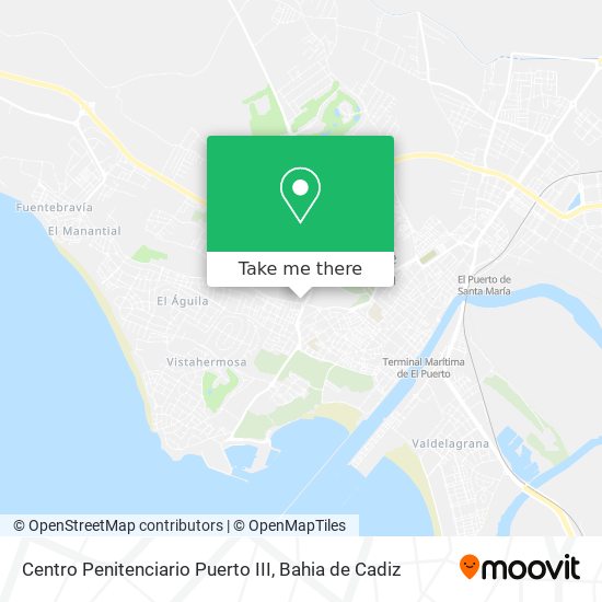 Centro Penitenciario Puerto III map