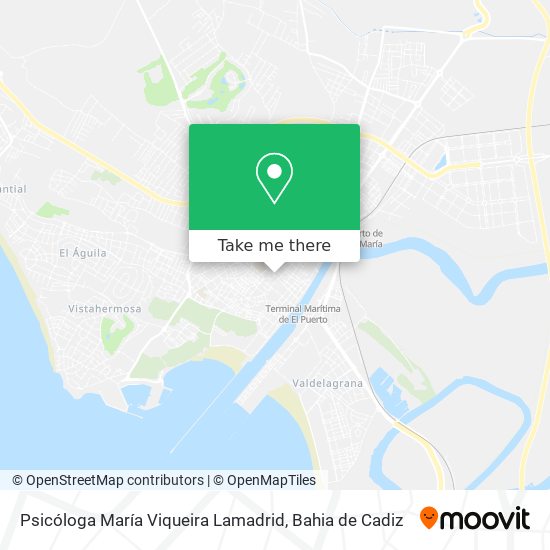 Psicóloga María Viqueira Lamadrid map