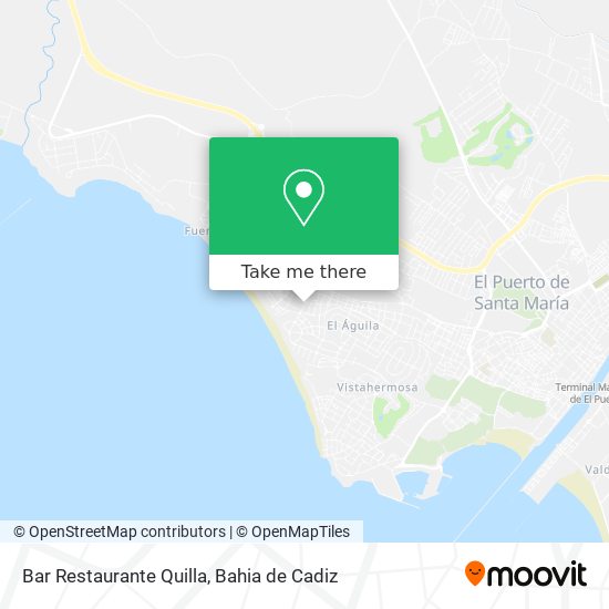 mapa Bar Restaurante Quilla