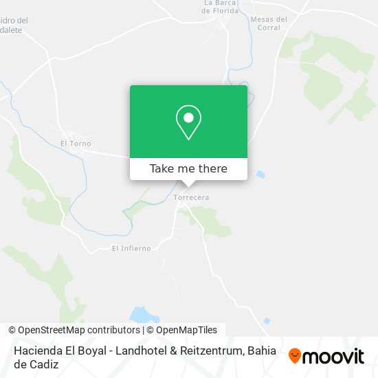 Hacienda El Boyal - Landhotel & Reitzentrum map