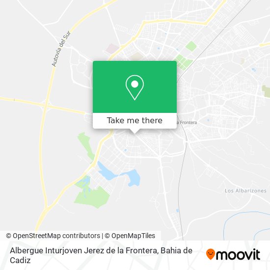 Albergue Inturjoven Jerez de la Frontera map