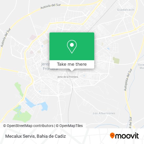 Mecalux Servis map