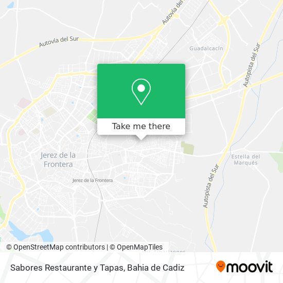 Sabores Restaurante y Tapas map