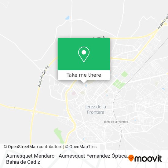 Aumesquet Mendaro - Aumesquet Fernández Óptica map