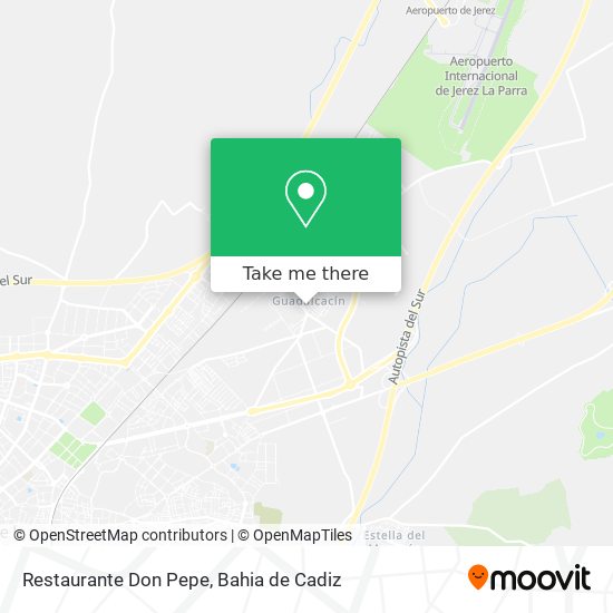 Restaurante Don Pepe map