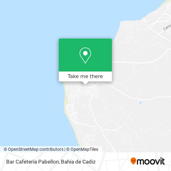 Bar Cafeteria Pabellon map