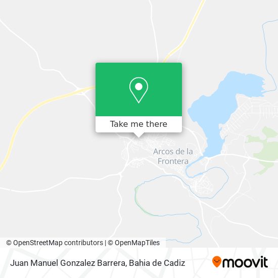 Juan Manuel Gonzalez Barrera map