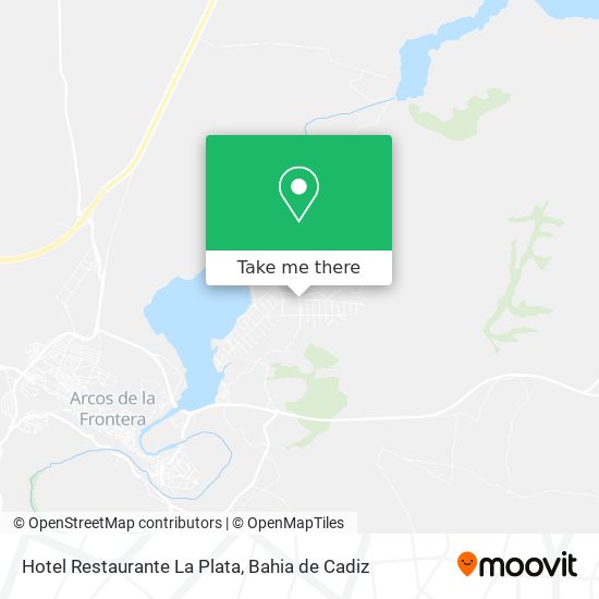 Hotel Restaurante La Plata map