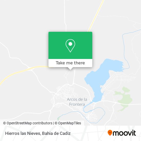 Hierros las Nieves map