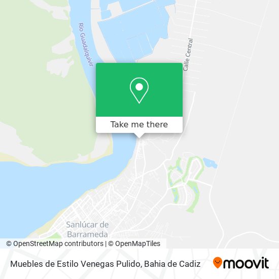 Muebles de Estilo Venegas Pulido map