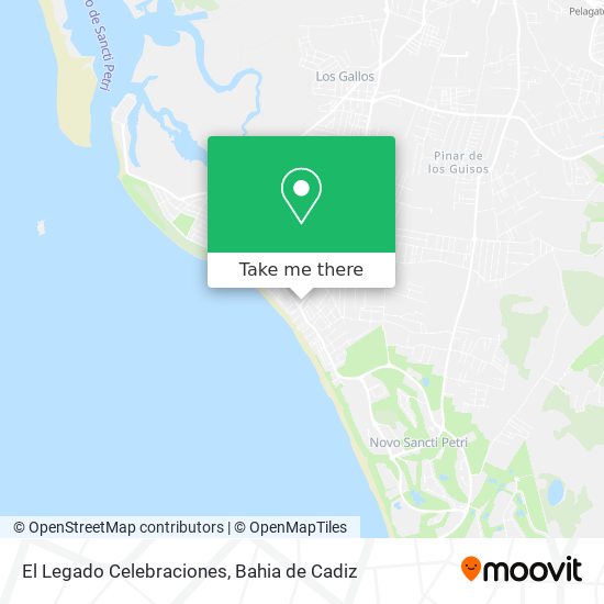 mapa El Legado Celebraciones