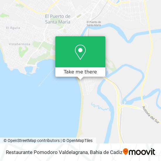 Restaurante Pomodoro Valdelagrana map