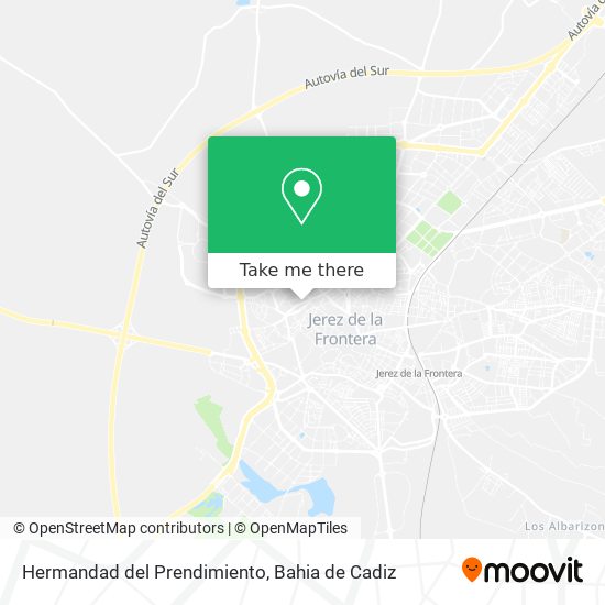 Hermandad del Prendimiento map