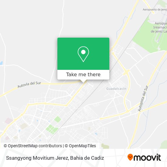 Ssangyong Movitium Jerez map