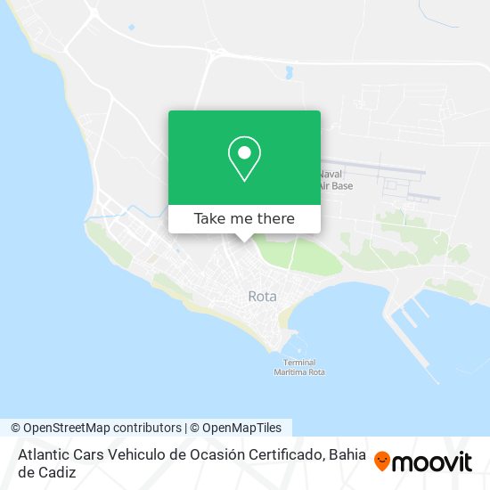 mapa Atlantic Cars Vehiculo de Ocasión Certificado