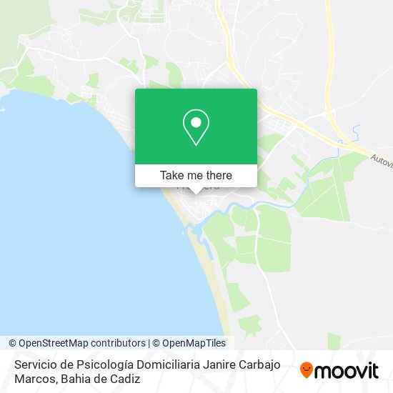 Servicio de Psicología Domiciliaria Janire Carbajo Marcos map