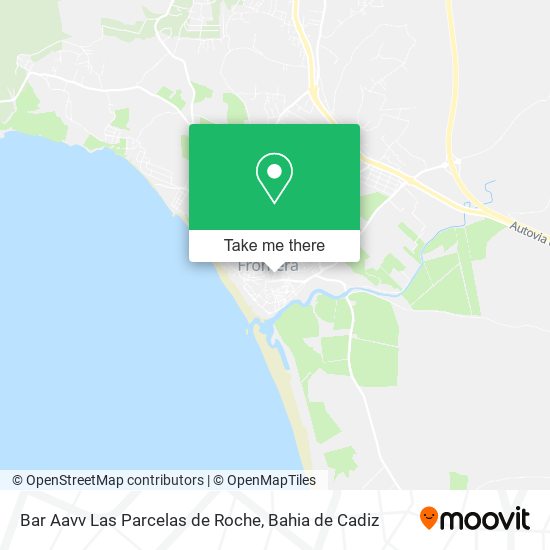 Bar Aavv Las Parcelas de Roche map