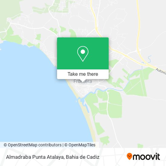Almadraba Punta Atalaya map
