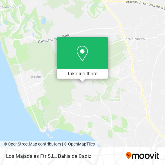 Los Majadales Ftr S.L. map