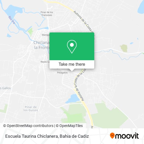 Escuela Taurina Chiclanera map