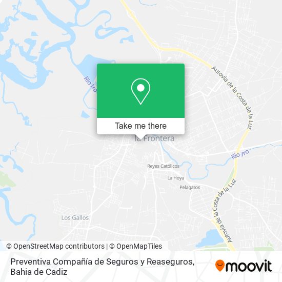 mapa Preventiva Compañía de Seguros y Reaseguros