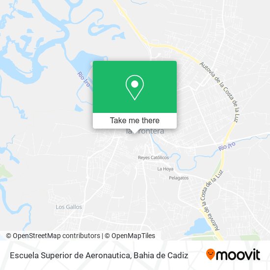 Escuela Superior de Aeronautica map