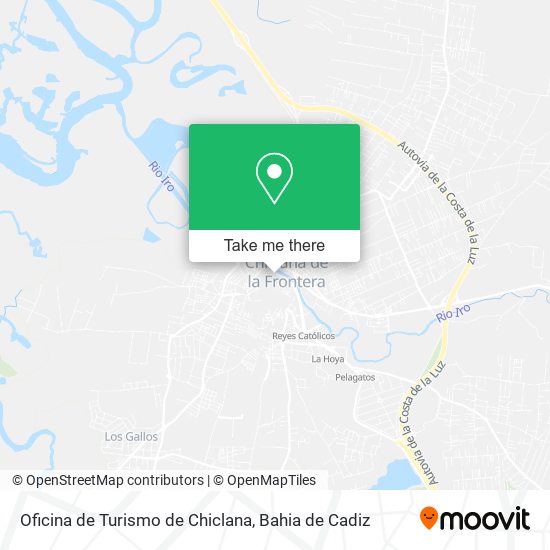 Oficina de Turismo de Chiclana map