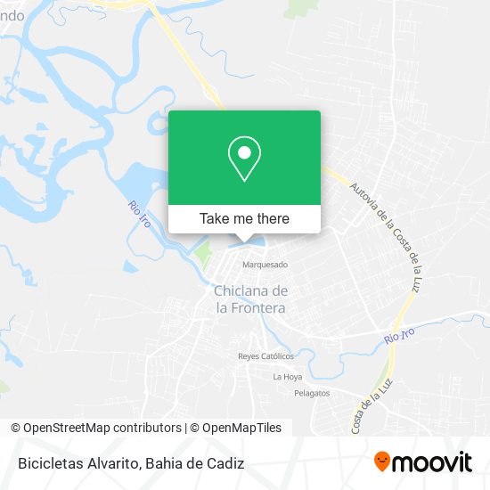 Bicicletas Alvarito map