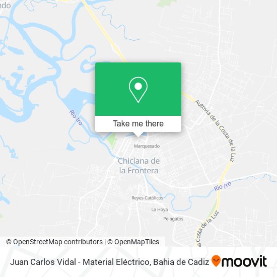 Juan Carlos Vidal - Material Eléctrico map