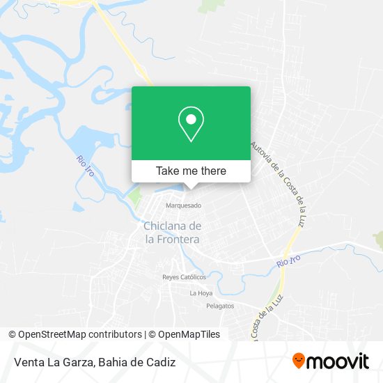 Venta La Garza map