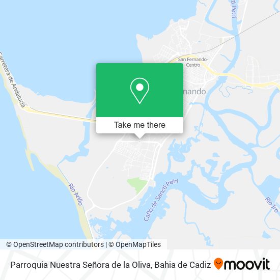 Parroquia Nuestra Señora de la Oliva map
