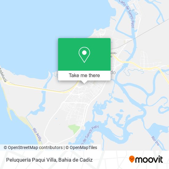 Peluquería Paqui Villa map