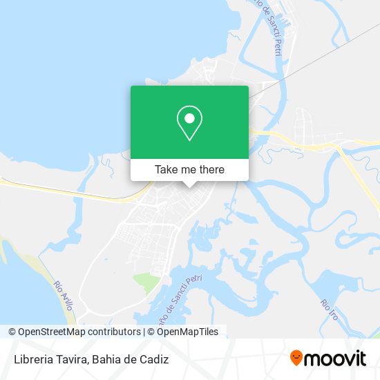 Libreria Tavira map