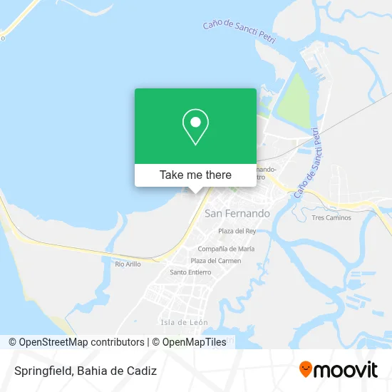Springfield map