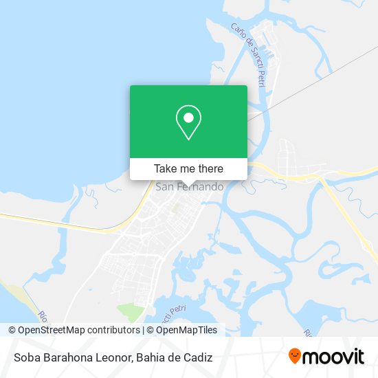 Soba Barahona Leonor map