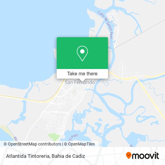 Atlantida Tintoreria map