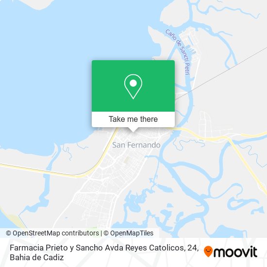 Farmacia Prieto y Sancho Avda Reyes Catolicos, 24 map