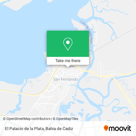 mapa El Palacio de la Plata