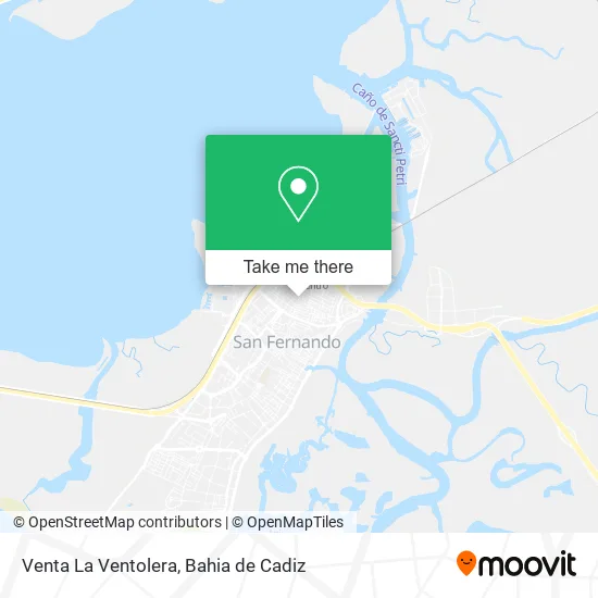 Venta La Ventolera map