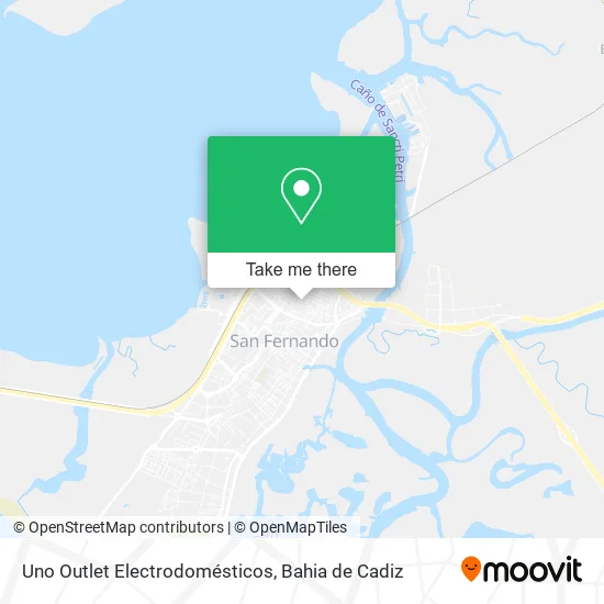 Uno Outlet Electrodomésticos map