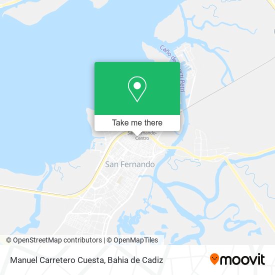 mapa Manuel Carretero Cuesta