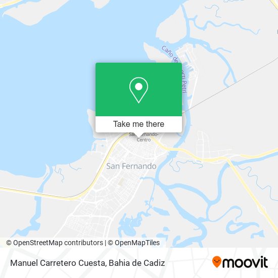 Manuel Carretero Cuesta map