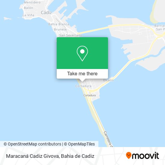 Maracaná Cadiz Givova map