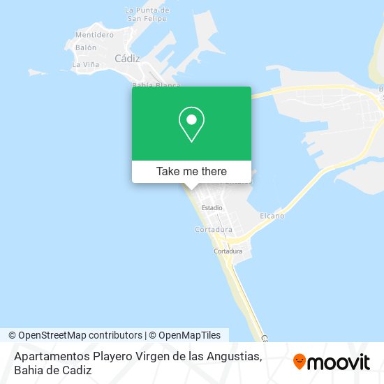 Apartamentos Playero Virgen de las Angustias map