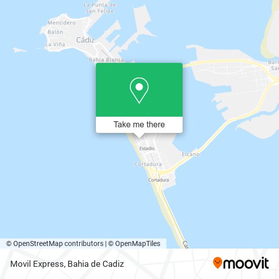 Movil Express map