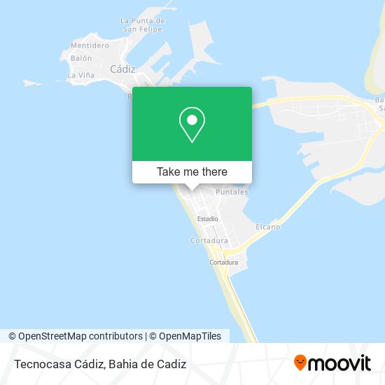 Tecnocasa Cádiz map