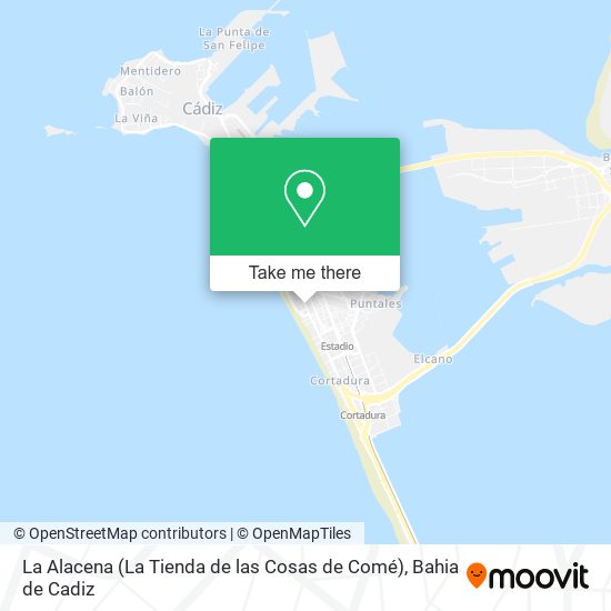 mapa La Alacena (La Tienda de las Cosas de Comé)