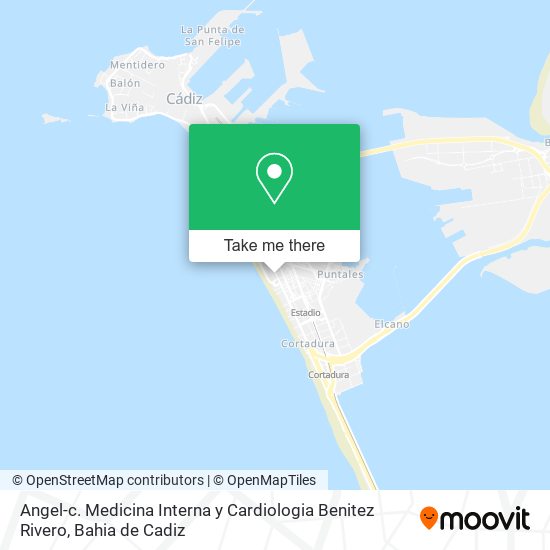 Angel-c. Medicina Interna y Cardiologia Benitez Rivero map